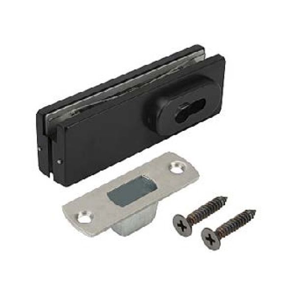 Kẹp khóa sàn màu đen mờ 120kg Hafele 981.00.661