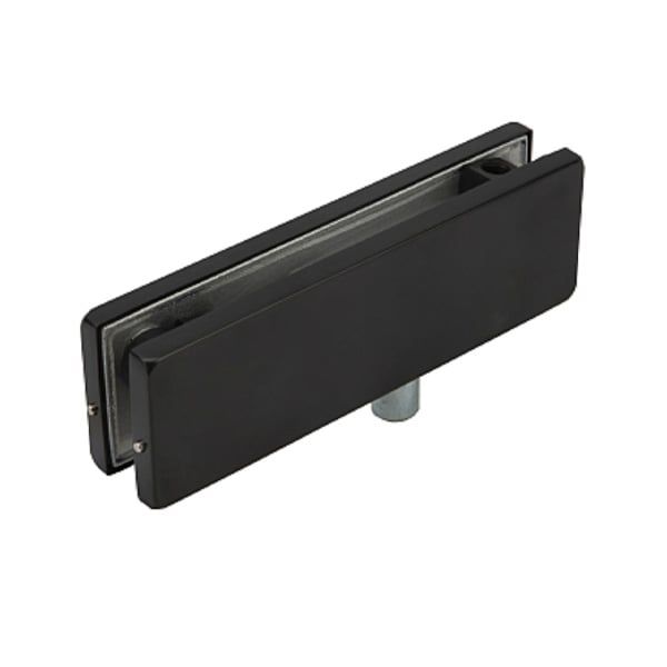 Kẹp kính trên khung Hafele màu đen mờ 120kg 981.00.652