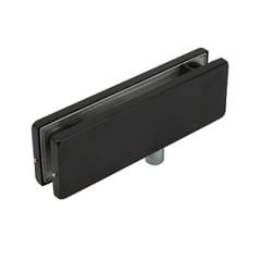 Kẹp kính trên khung Hafele màu đen mờ 120kg 981.00.652