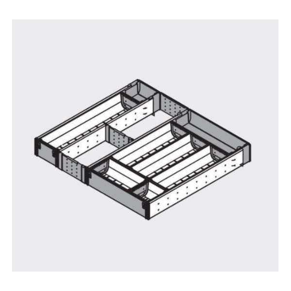 Khay chia Blum ORGA-LINE cho ngăn kéo gỗ rộng 512 mm ZHI.437TI5 4459680