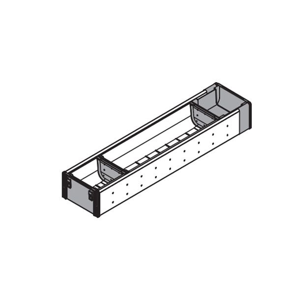 Khay chia Blum ORGA-LINE cho ngăn kéo gỗ rộng 108mm ZHI.437BI1 4403540