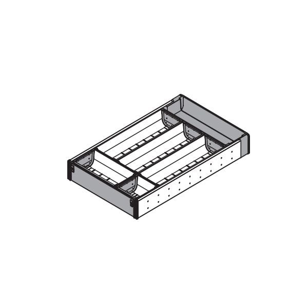 Khay chia Blum ORGA-LINE cho ngăn kéo gỗ rộng 285mm ZHI.437BI3 4403600