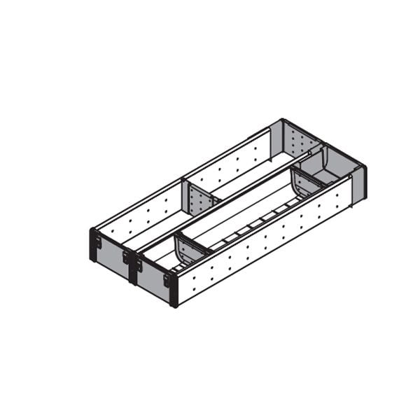 Khay chia Blum ORGA-LINE cho ngăn kéo gỗ rộng 205mm ZHI.437KI2 4459250