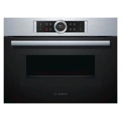Lò nướng kết hợp vi sóng Bosch 45L CMG633BS1B Series 8