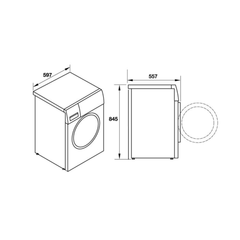 Máy giặt Häfele 9kg HW-F60A 539.96.140