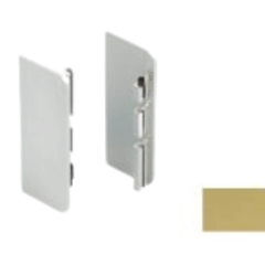 Nắp che - Tay nắm Gola chữ C màu vàng Hafele 126.36.583