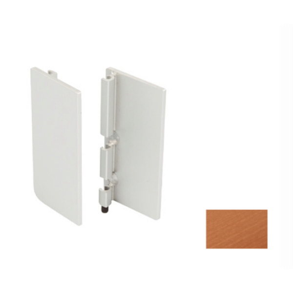 Nắp che - Tay nắm Gola chữ J màu vàng hồng Hafele 126.36.880