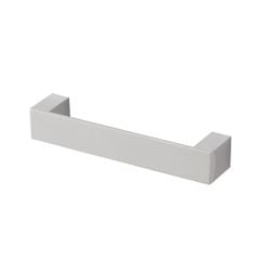 Tay nắm nhôm Hafele mạ màu bạc 143mm 110.73.925