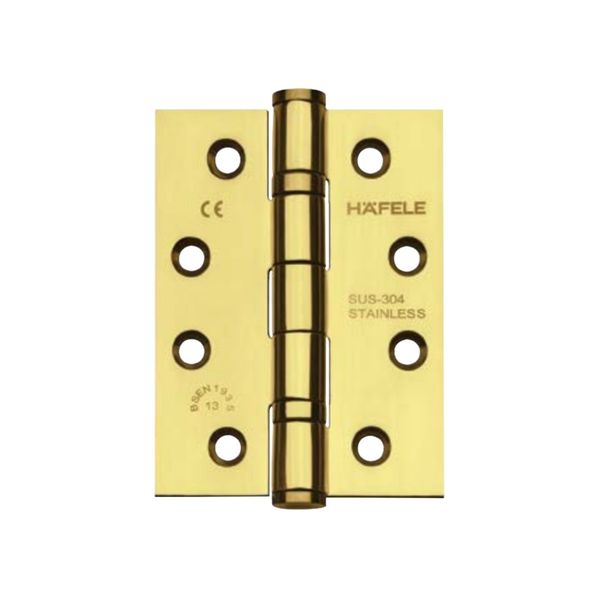 Bản lề lá chống cháy Hafele 102x76x3mm Inox 316  926.98.068