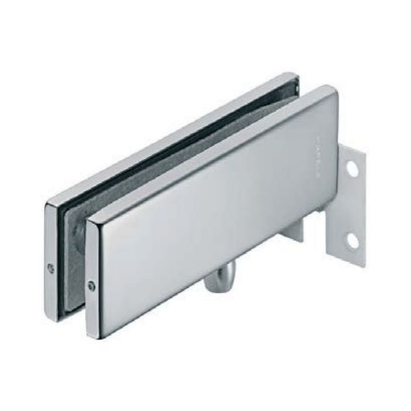 Kẹp kính trên khung gắn tường inox bóng 981.00.666