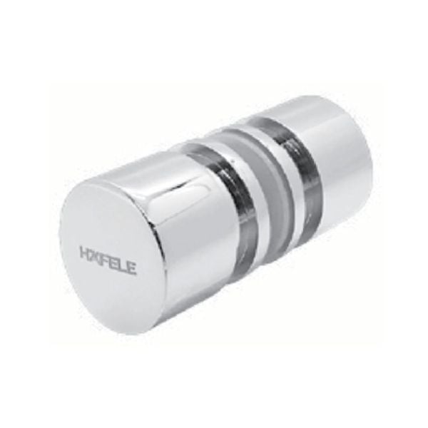 Tay nắm cho cửa kính màu Chrome bóng Hafele 981.71.132