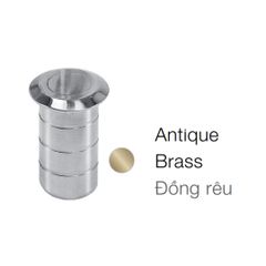 Nắp chốt âm Hafele màu Đồng rêu 911.81.120