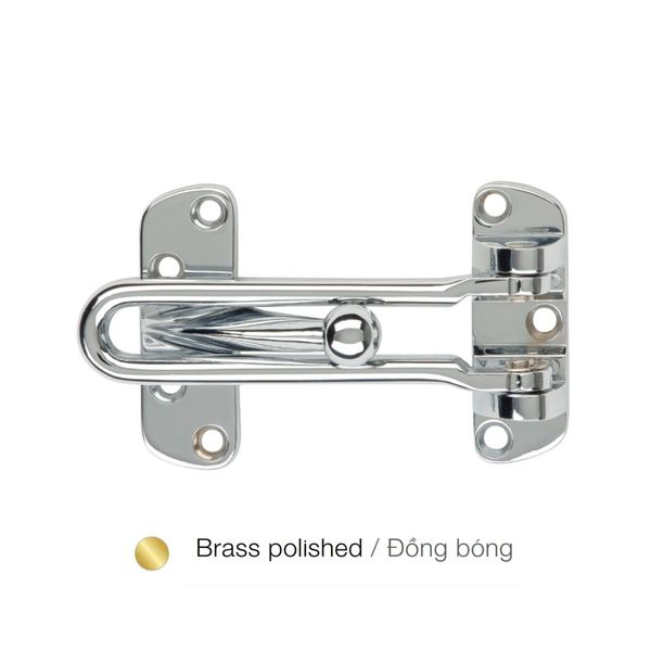 Chốt an toàn dạng gài màu đồng bóng Hafele 911.59.158
