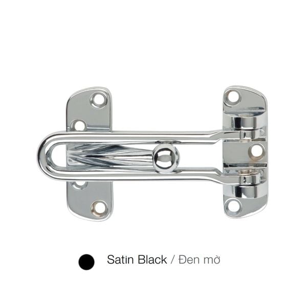 Chốt an toàn dạng gài màu đen mờ Hafele 911.59.233