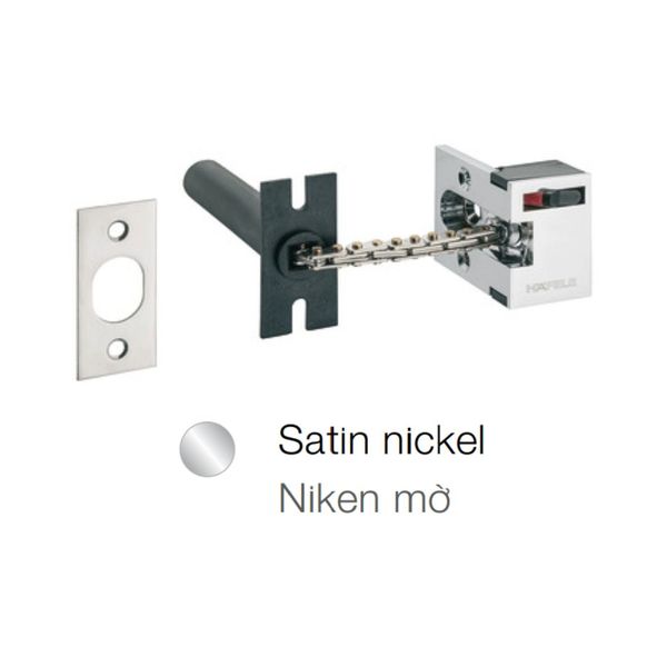 Chốt an toàn dạng xích màu nickel mờ Hafele 911.59.425