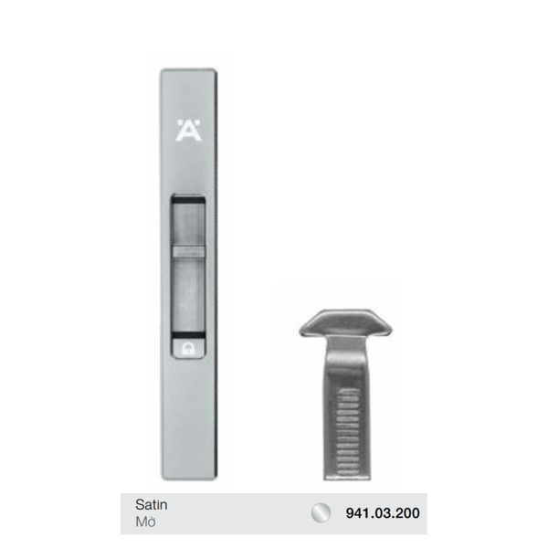 Lẫy khóa cho tay nắm âm L=40mm - 941.03.200