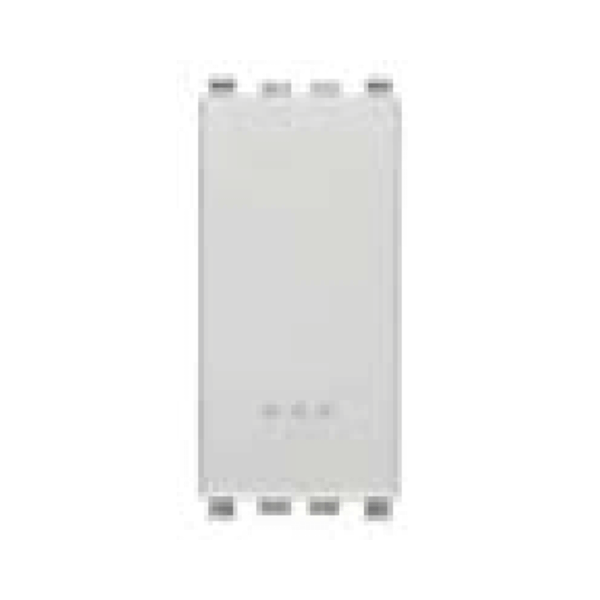 Hạt công tắc 2 chiều, 1 cực, 250V~ màu bạc 985.56.068