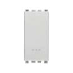 Hạt công tắc 1 chiều, 1 cực, 250V~ màu bạc 985.56.064