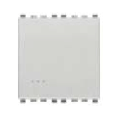 Hạt công tắc 2 chiều, 1 cực, 250V~ màu bạc 985.56.067