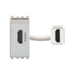 Ổ cắm cổng HDMI màu bạc 985.56.094