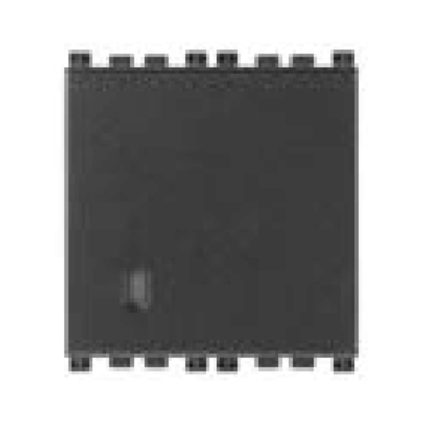 Hạt công tắc 1 chiều, 1 cực, 250V~màu đen 985.56.001