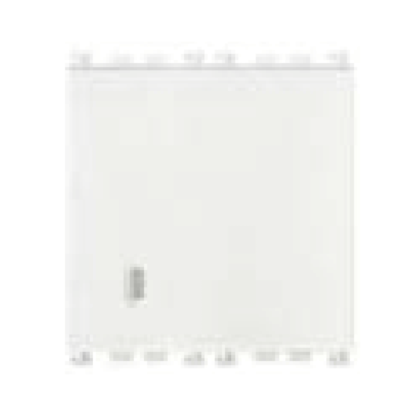 Hạt công tắc 1 chiều, 1 cực, 250V~ màu trắng 985.56.002