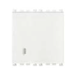 Hạt công tắc 1 chiều, 1 cực, 250V~ màu trắng 985.56.002