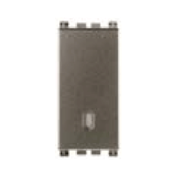 Hạt công tắc 1 chiều, 1 cực, 250V~ màu nâu 985.56.005