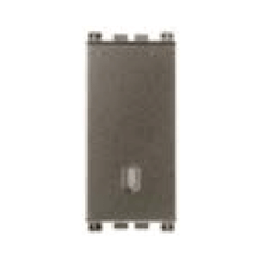 Hạt công tắc 2 chiều, 1 cực, 250V~ màu nâu 985.56.011