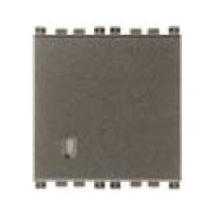 Hạt công tắc 2 chiều, 1 cực, 250V~ màu nâu 985.56.009