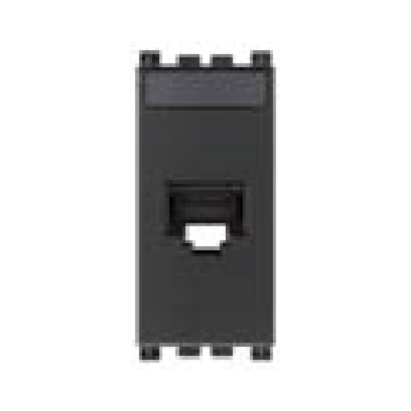 Ổ cắm mạng RJ45 màu đen 985.56.042