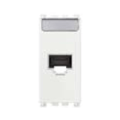 Ổ cắm mạng RJ45 màu trắng 985.56.043