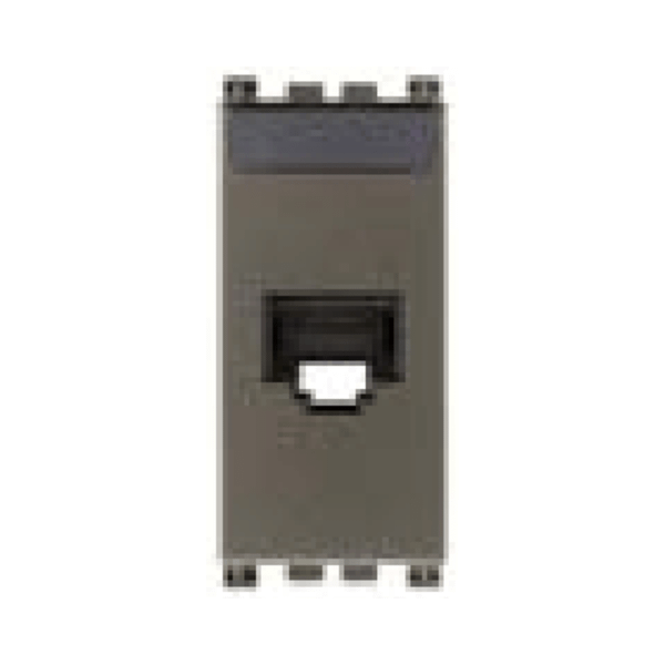 Ổ cắm mạng RJ45 màu nâu 985.56.044