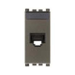 Ổ cắm mạng RJ45 màu nâu 985.56.044