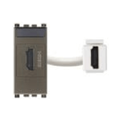 Ổ cắm cổng HDMI màu nâu 985.56.047