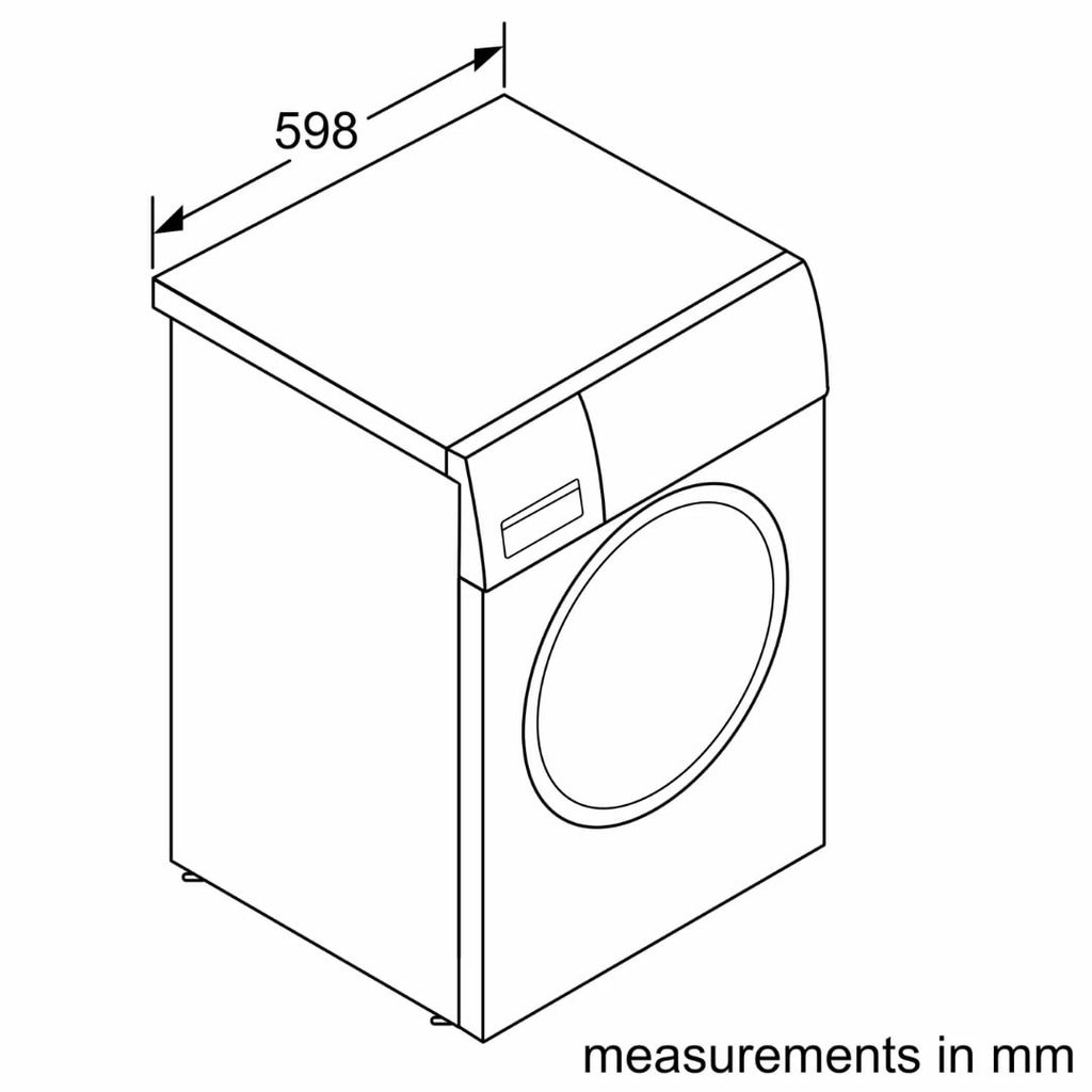 Máy Giặt AntiStain 10kg Bosch WAX32M40SG Series 8