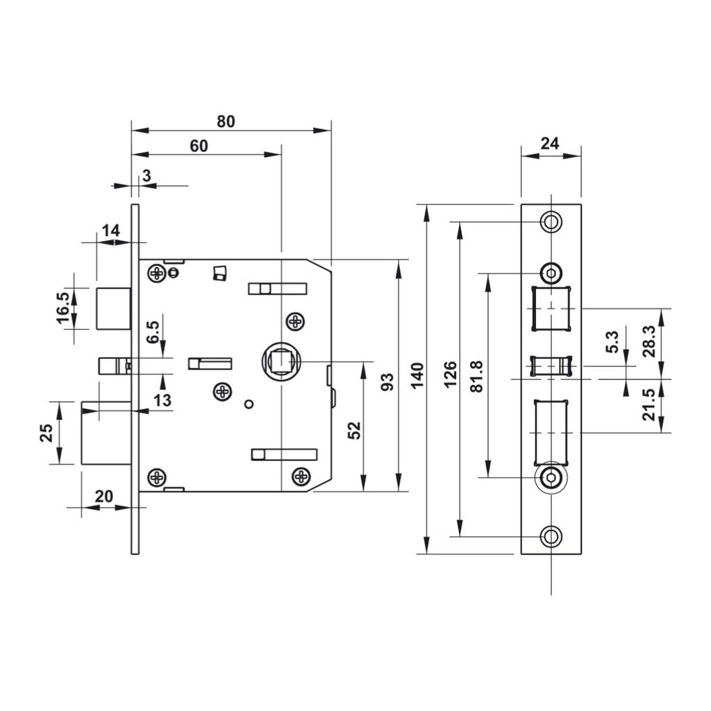 Khóa điện tử Hafele DL7000 912.05.497