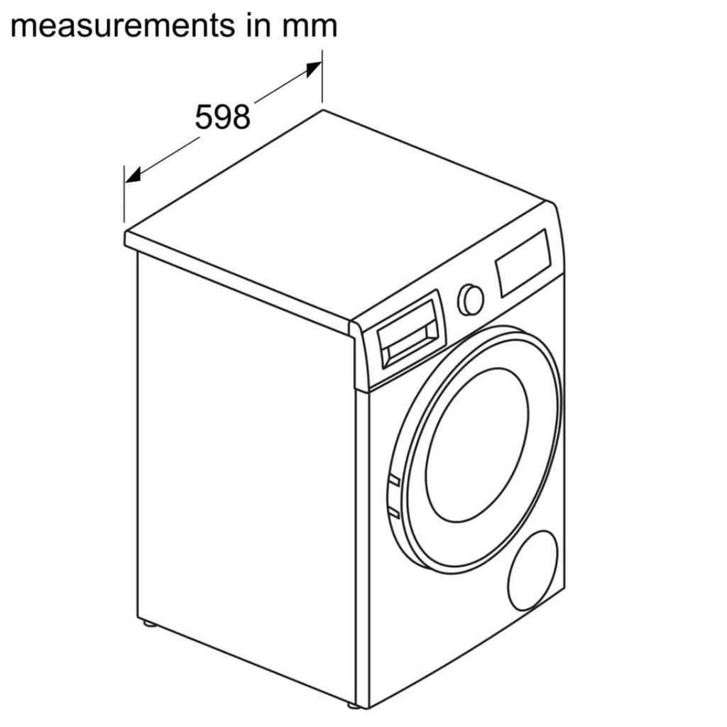 Máy Giặt Kết Hợp Sấy 9kg/6kg Bosch WNA14400SG Series 4