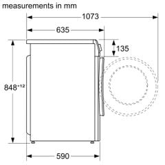 Máy Giặt Kết Hợp Sấy 9kg/6kg Bosch WNA14400SG Series 4