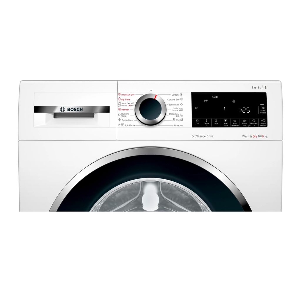 Máy Giặt Kết Hợp Sấy 10kg/6kg Bosch WNA254U0SG Series 6