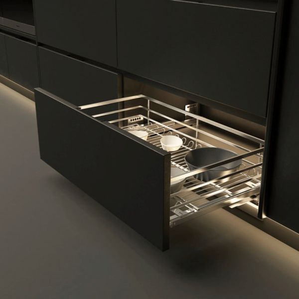 Rổ kéo để xoong nồi Cucina 900mm sơn phủ nano 549.08.828