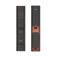 Khóa điện tử Vân tay Hafele PP8100 màu Đồng bóng 912.20.261