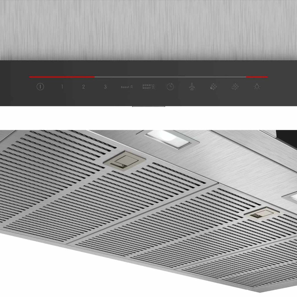 Máy hút mùi gắn tường Bosch 90cm DWB98JQ50B Series 6