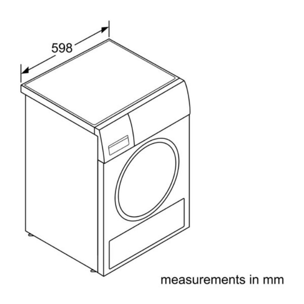 Máy sấy Bosch WTH85200GB Series 4