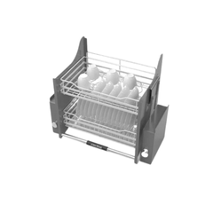 Giá bát đĩa nâng hạ Cucina 900mm sơn phủ nano 504.76.808