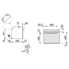 Lò nướng Smeg SF6101TVN1 536.64.841