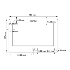 Màn hình cửa Hafele SVM-770HD 959.23.097