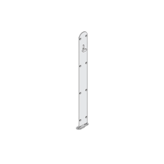 Chốt âm 450mm Hafele 911.62.671