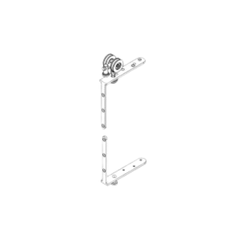 Bộ treo cuối với dẫn hướng Hafele 943.50.031