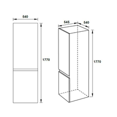 Tủ lạnh âm Häfele HF-BI60B 533.13.050